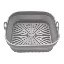 Foldable Air Fryer Silicone Liner Reusable Air Fryer Silicone Baking Tray Food Grade Silicone Air Fryer Mat