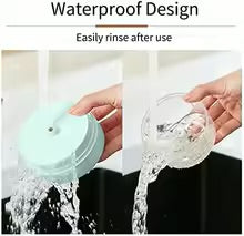 Electric Garlic Chopper Mini Food Chopper USB Rechargeable Garlic Press Meat Grinder with Safety Lock Waterproof