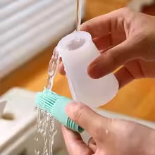 Dispensador de aceite de silicona para barbacoa con pincel, juego de pincel resistente a altas temperaturas y de grado alimentario para cocinar al aire libre, repostería y cocina