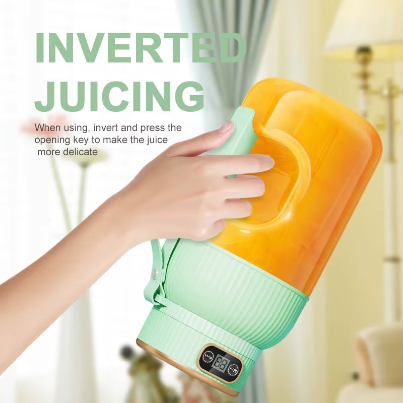 1000ML Portable Juicer Blender Fruit Juicer USB Charging Lemon Orange Fruit Juicing Cup Smoothie Blender Machine