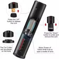 Electric Wine Bottle Opener USB Rechargable Automatic Red Wine Corkscrew Foil Cutter Vacuum Stopper