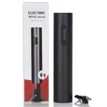 Electric Wine Bottle Opener USB Rechargable Automatic Red Wine Corkscrew Foil Cutter Vacuum Stopper