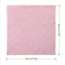 Thickened Oil-Resistant Dishcloth – Microfiber, Super Absorbent, Soft & Fade-Resistant