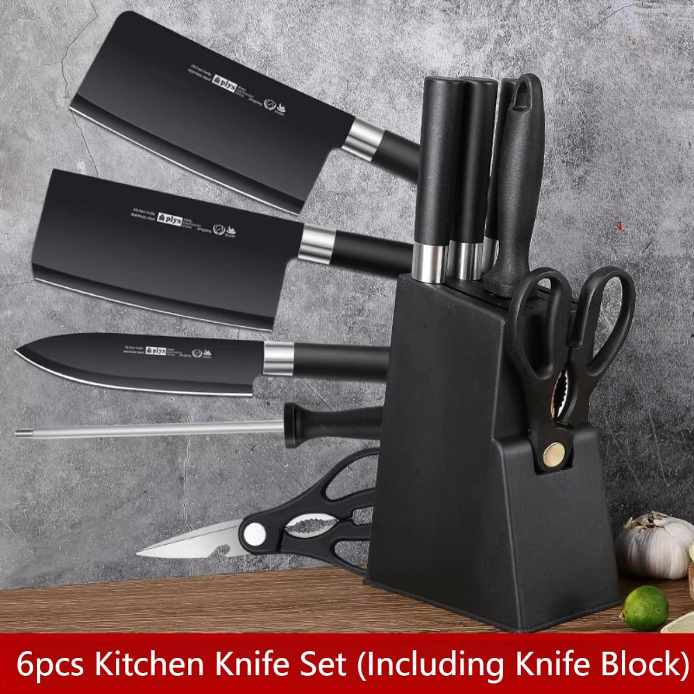 6-Piece Kitchen Knife Set with Holder – eco-friendly kitchen tool from Peakora (2 of 10)