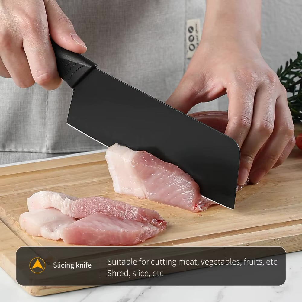 6-Piece Kitchen Knife Set with Holder – eco-friendly kitchen tool from Peakora (1 of 10)