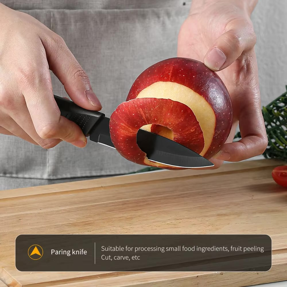 6-Piece Kitchen Knife Set with Holder – eco-friendly kitchen tool from Peakora (3 of 10)