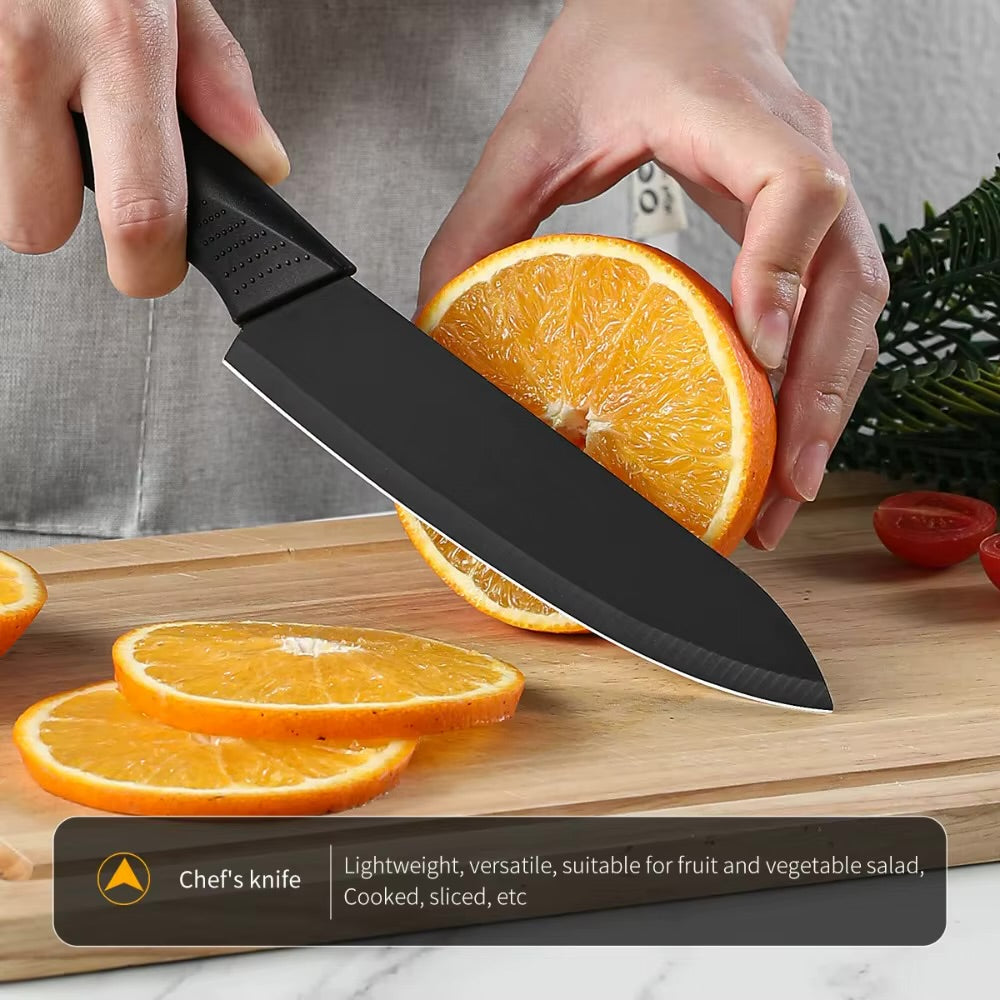 6-Piece Kitchen Knife Set with Holder – eco-friendly kitchen tool from Peakora (4 of 10)