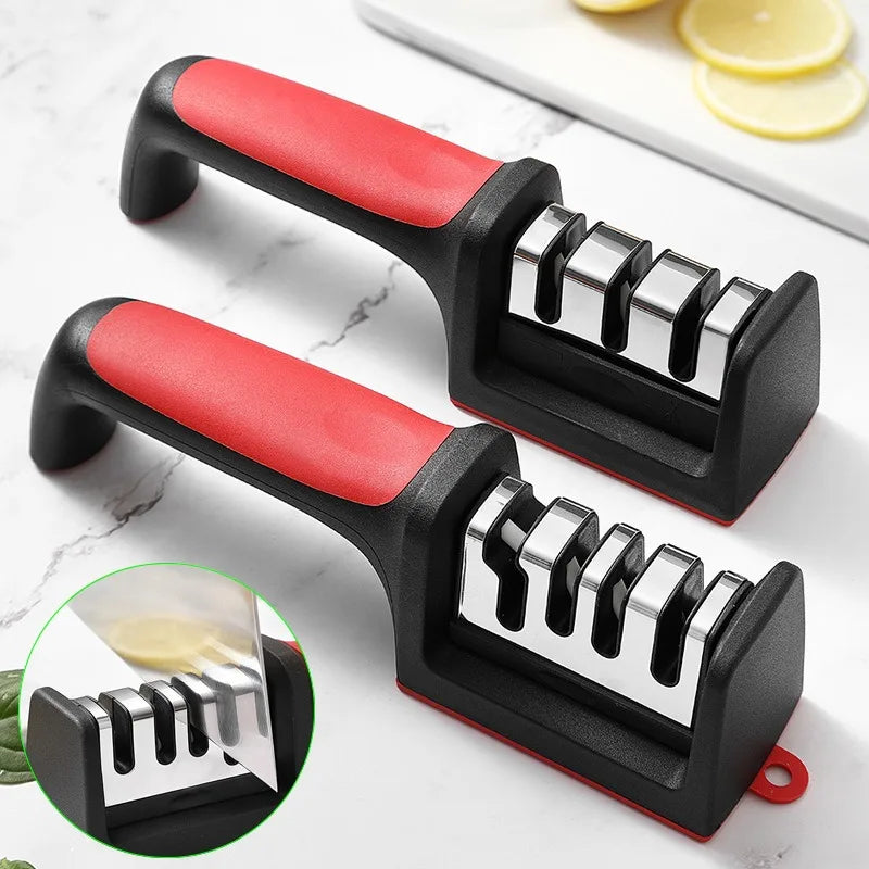 3-Stage Pull-Through Knife Sharpener