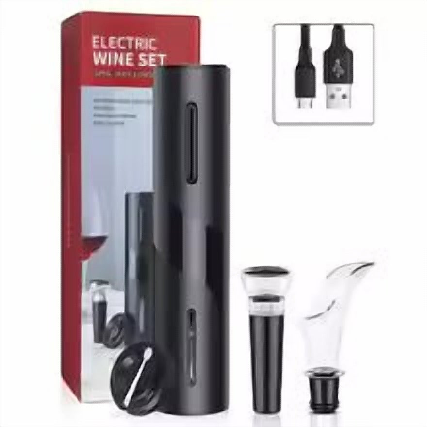 USB Rechargeable Electric Wine Opener Set – eco-friendly kitchen tool from Peakora (7 of 8)