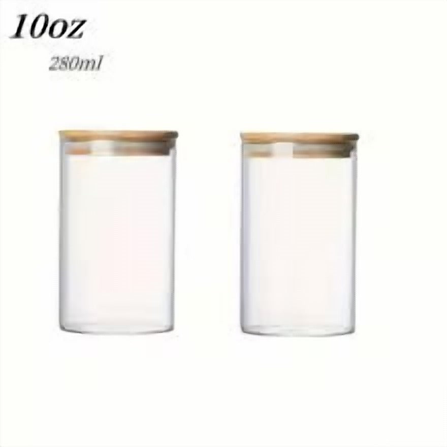 Glass Storage Jar with Bamboo Lid – eco-friendly kitchen tool from Peakora (11 of 12)