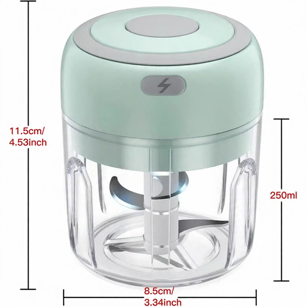 USB Rechargeable Electric Garlic Chopper – eco-friendly kitchen tool from Peakora (2 of 7)