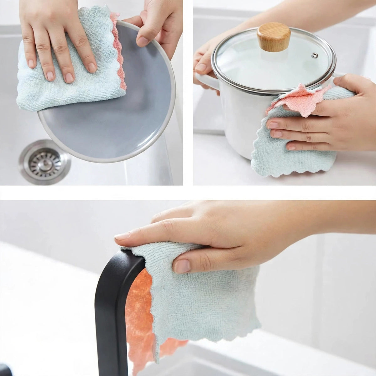 Microfiber Kitchen Dishcloth – eco-friendly kitchen tool from Peakora (5 of 7)
