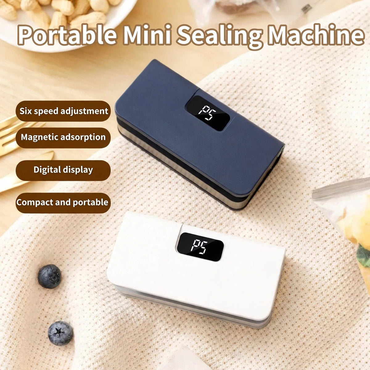 Mini Bag Heat Sealer – eco-friendly kitchen tool from Peakora (1 of 8)