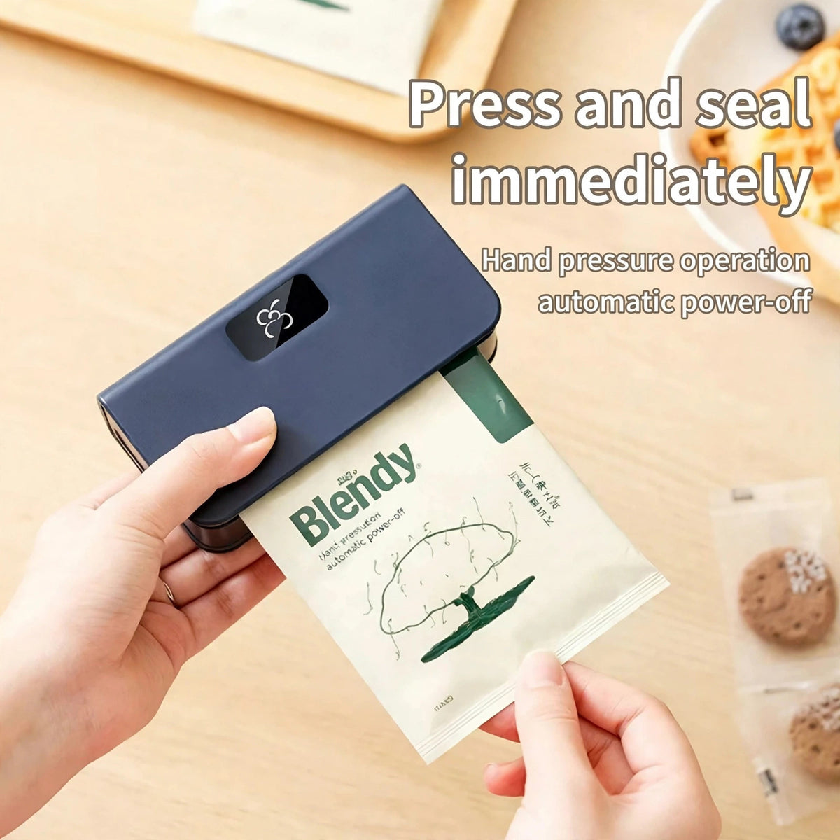 Mini Bag Heat Sealer – eco-friendly kitchen tool from Peakora (3 of 8)