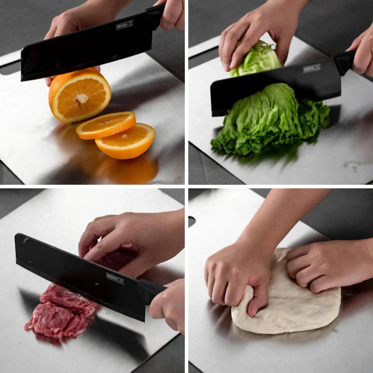 Stainless Steel Cutting Board – eco-friendly kitchen tool from Peakora (4 of 6)