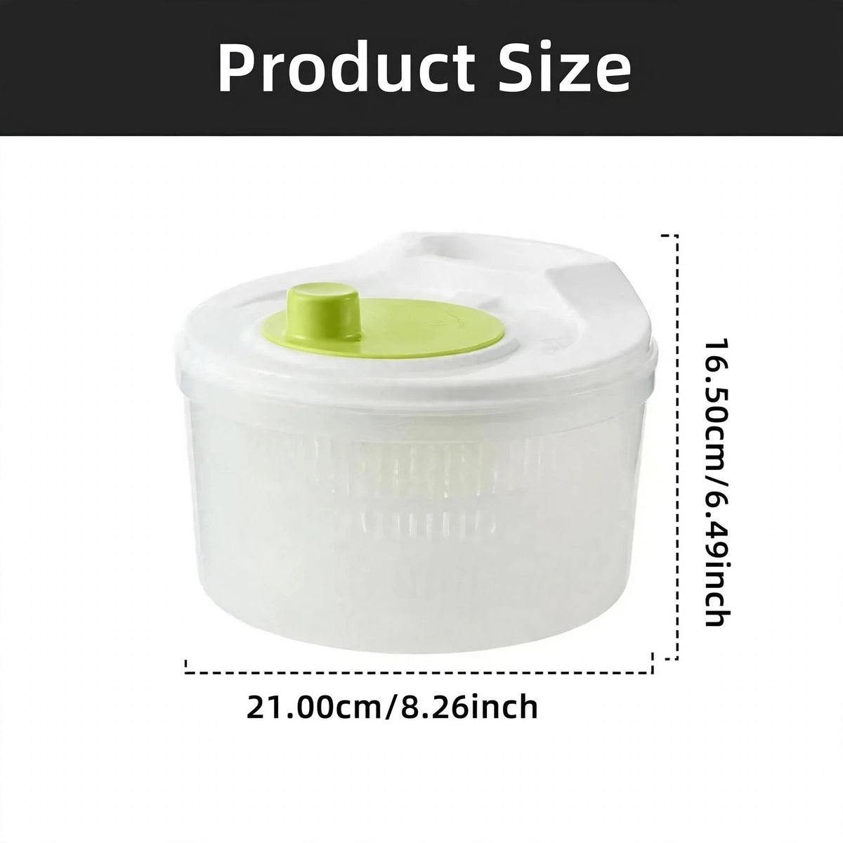 Salad Spinner for Washing and Drying Greens – eco-friendly kitchen tool from Peakora (7 of 7)