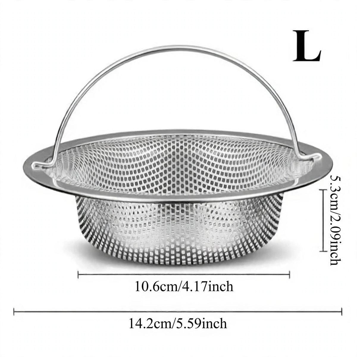 Stainless Steel Drain Hair Catcher – eco-friendly kitchen tool from Peakora (8 of 8)